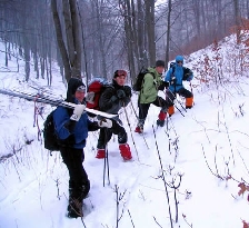 Vagabond ski in Transylvania